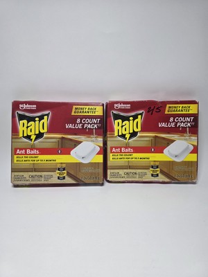 Raid Child Resistant Ant Baits (8 Count Value Pack) - 2 Pack (16 Baits Total)