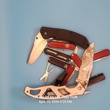 Victorinox Swiss Army Knife Parts Lot Tools Scales Springs Repair Pieces