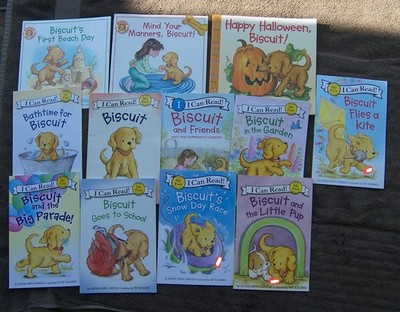 15 K-1 BISCUIT First Reader Adventures Yellow Puppy Halloween Bath School Garden