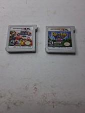 Super Mario Smash Bros (1) & (1)Pac-Man Party 3DS Nintendo solo cartuccia giochi