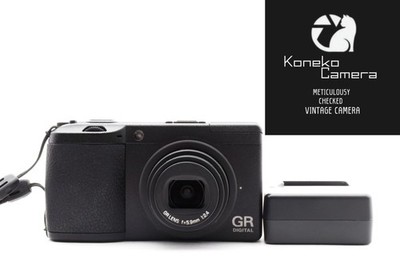 【getestet SH265】 Ricoh GR Digital II 10.4MP Digitalkamera Schwarz aus Japan...