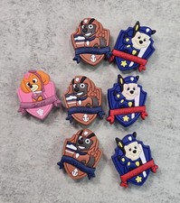 7 Pc Disney Paw Patrol Skye Scout Shoe Charms Crocs Bracelet Shoes Wristband