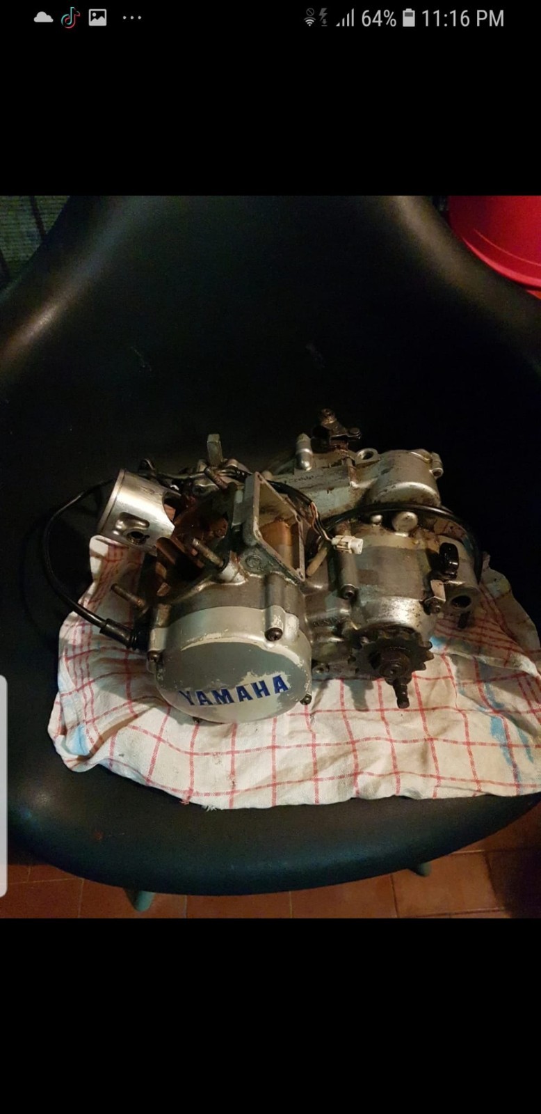 Yamaha yz blocco 125 1988/1991 per ricambi