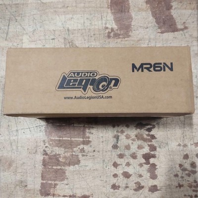 AUDIO LEGION MR6N 6.5'' 800W NEO MARINE PRO DRIVER COAXIAL SPEAKERS PAIR NEW