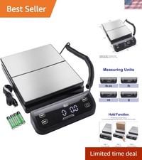 High Accuracy Digital Shipping Scale with Touch Screen and Stainless Steel Pl...