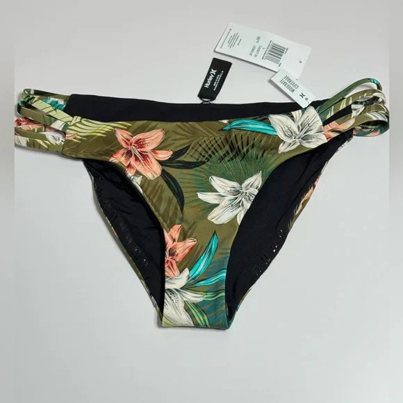 HURLEY MAX SOLID MODERATE BOTTOM Vintage Palm Siz… - image 3