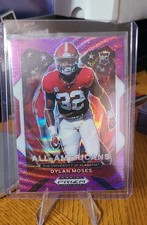 2021 Panini Prizm Draft Picks - All-American Dylan Moses #190 Purple Wave Prizm