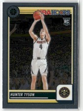 Hunter Tyson RC 2023-24 Hoops Premium Stock Denver Nuggets #29