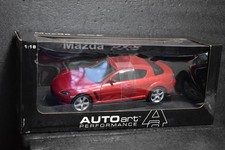 AUTOart 1/18 Mazda RX-8 2003 Velocity Red Diecast Model Car 75927 Unused Japan