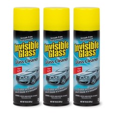 Invisible Glass 91164-3PK Premium Aerosol Glass and Window Cleaner for Auto a...