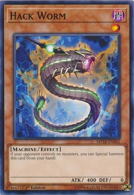 Hack Worm - MP18-EN041 - Common - 1st Edition - Lightly Played
