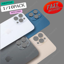 Back Glass replacement With Logo For iPhone 11 12 13 14 15 16 XS Rear Cover Lot