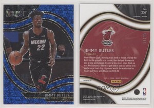2020-21 Panini Select Courtside Blue Disco Prizm /25 Jimmy Butler #257