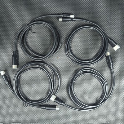 4 Pack 6ft (1.8M) 4K Amazon Basics DisplayPort to HDMI Cable Black USA NEW