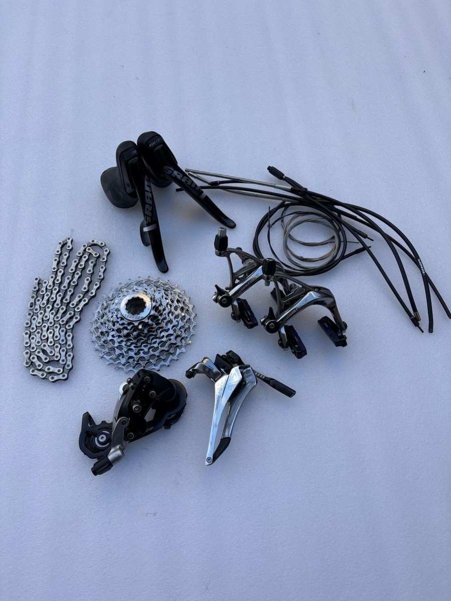 SRAM FORCE 2x11 Speed Mechanical Road Bike Rim Brake Groupset. Med