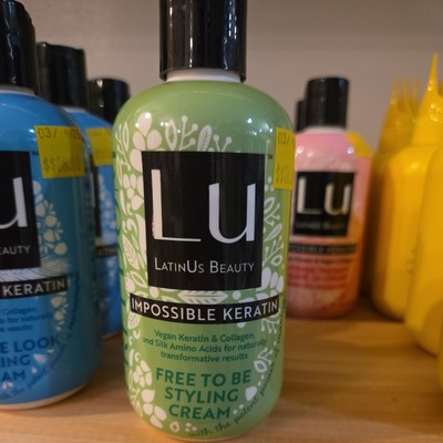 LU LatinUs Beauty Keratin Shampoo 8 oz New