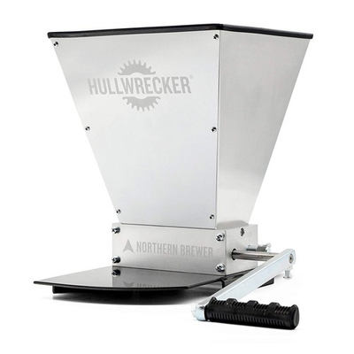 #ad Northern Brewer Hullwrecker 2 Roller Grain Mill with Metal Base and Handle $209.65