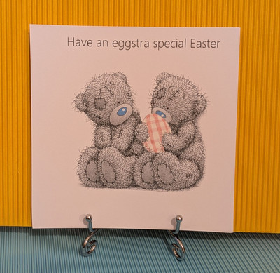 handgemachte Osterkarte