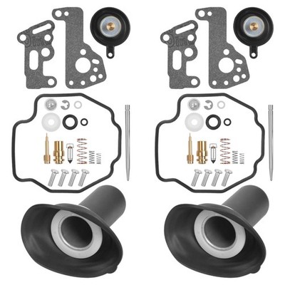 2x Vergaser Reparatursatz für YAMAHA XV 535 DX Virago XV 535 Virago 1988-2000 DE