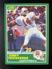 1989 Score - Vinny Testaverde #224