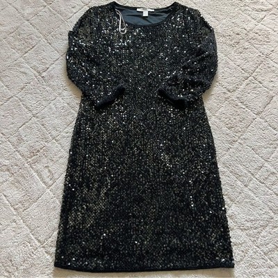 slim fit dress slacks Sequin Mini Dress Silver / Xs main image 1