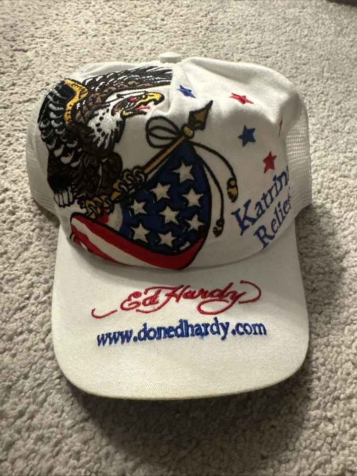 LOTE SOMBRERO RARO Ed Hardy + Mono Rojo + Christian Audigier Foto 2 de 4