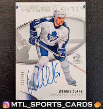 2020 SP Signature Legends Wendel Clark All-Time Future Watch Auto /199