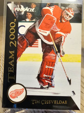 1992-93 Pinnacle Team 2000 Tim Cheveldae #20 Detroit Red Wings