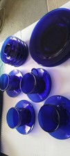 Vereco France Vintage Blue Geschirr