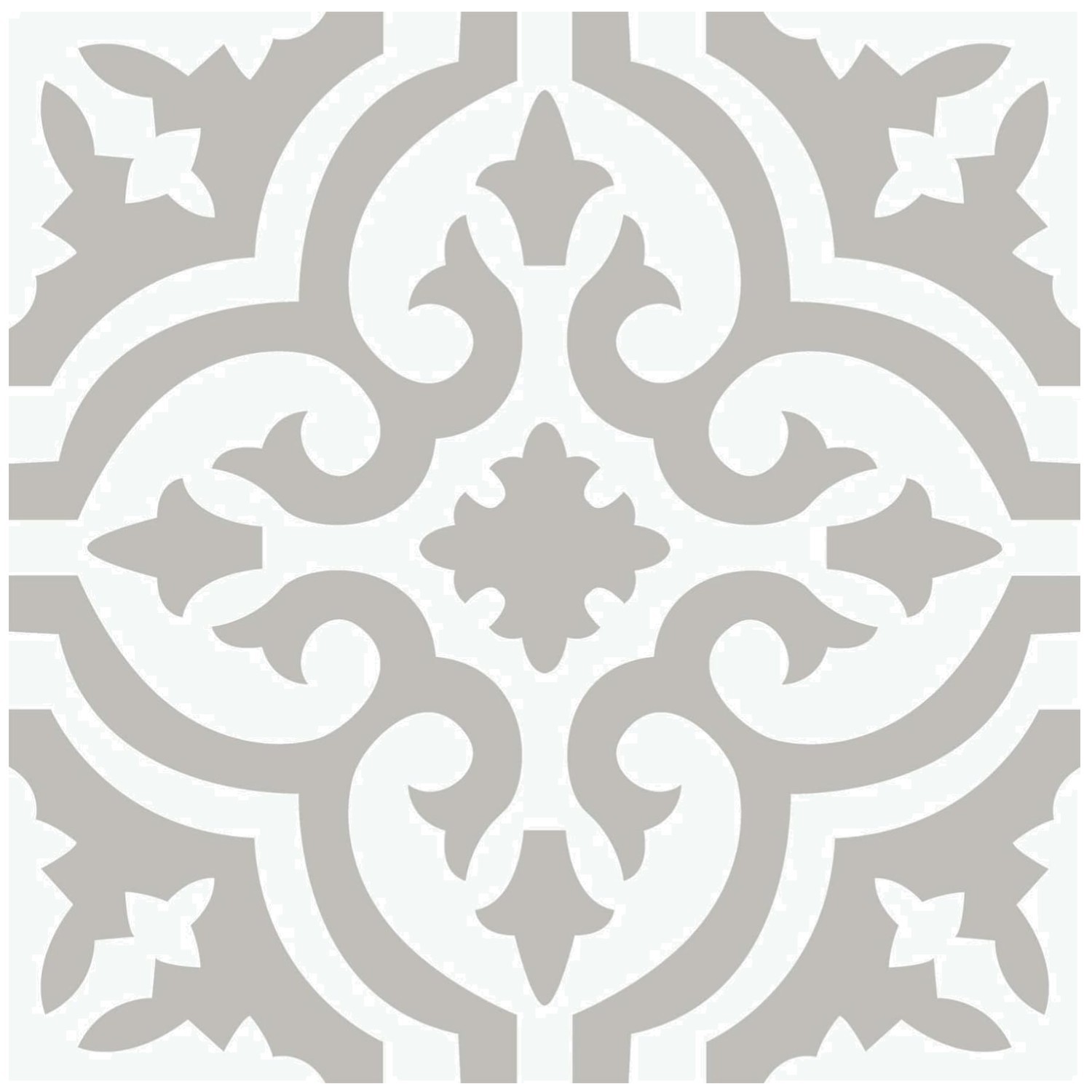 Water Resistant Emilia Peel & Stick Vinyl Floor Tiles - 10 Sq Ft Coverage