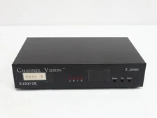 Channel Vision E4200 IR E4200IR E Series RF Modulator, No Power Adapter - Tested