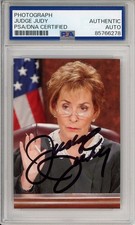 JUDGE JUDY SHEINDLIN SIGNED TV SHOW PICTURE PHOTOGRAPH PSA DNA COA AUTOGRAPH