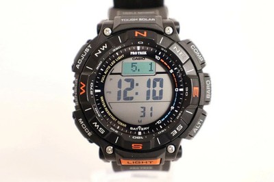 CASIO PRO TREK Climber Line PRG-340-1JF Resin Band Waterproof World Time Altime