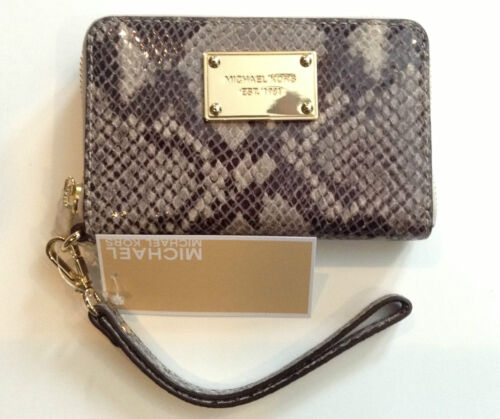 New Michael Kors Iphone Electronic Mlt Wristlet Wallet DK Sand NWT 35T2GELZ1E  - Picture 1 of 10