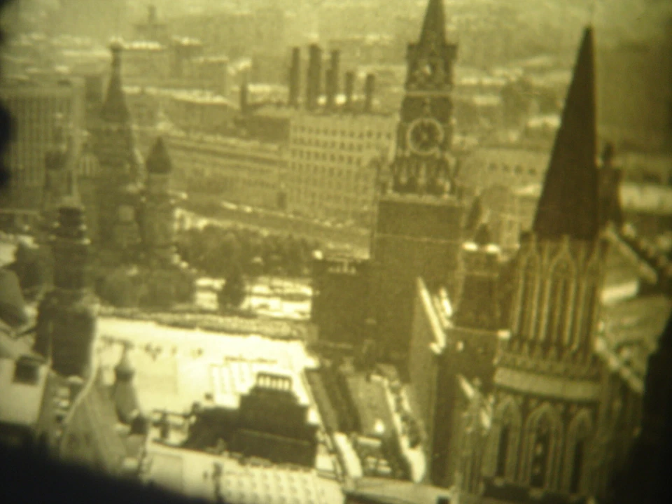 16mm Soviete documentary Labor and distribution under socialism  film B/W movie - Image 3 of 4