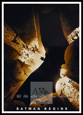 Batman Begins Movie Poster A1 A2 A3