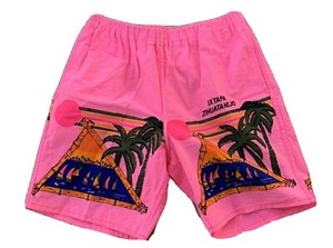 80s neon shorts