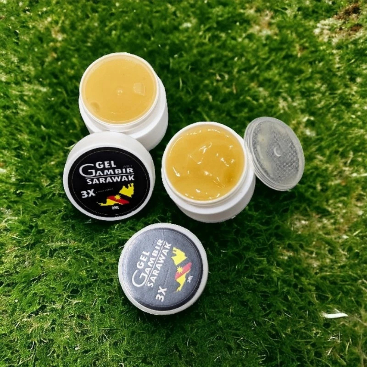 100% Gambir Sarawak Delay Gel Prolong Duration for Men's Enhancement - 5 X 5ml