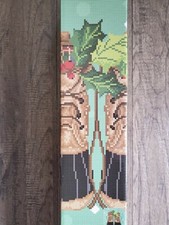 Diamond Dotz Christmas Hiking Boots Shoes Banner Wall Hanging Craft Kit NEW DIY