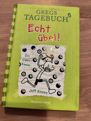 Gregs Tagebuch ''Echt übel!'', guter gebrauchter Zustand Teil 8 - Hardcover