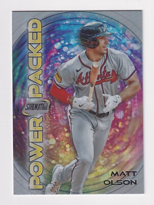 2024 Topps Stadium Club POWER PACKED #PP-10 MATT OLSON Atlanta