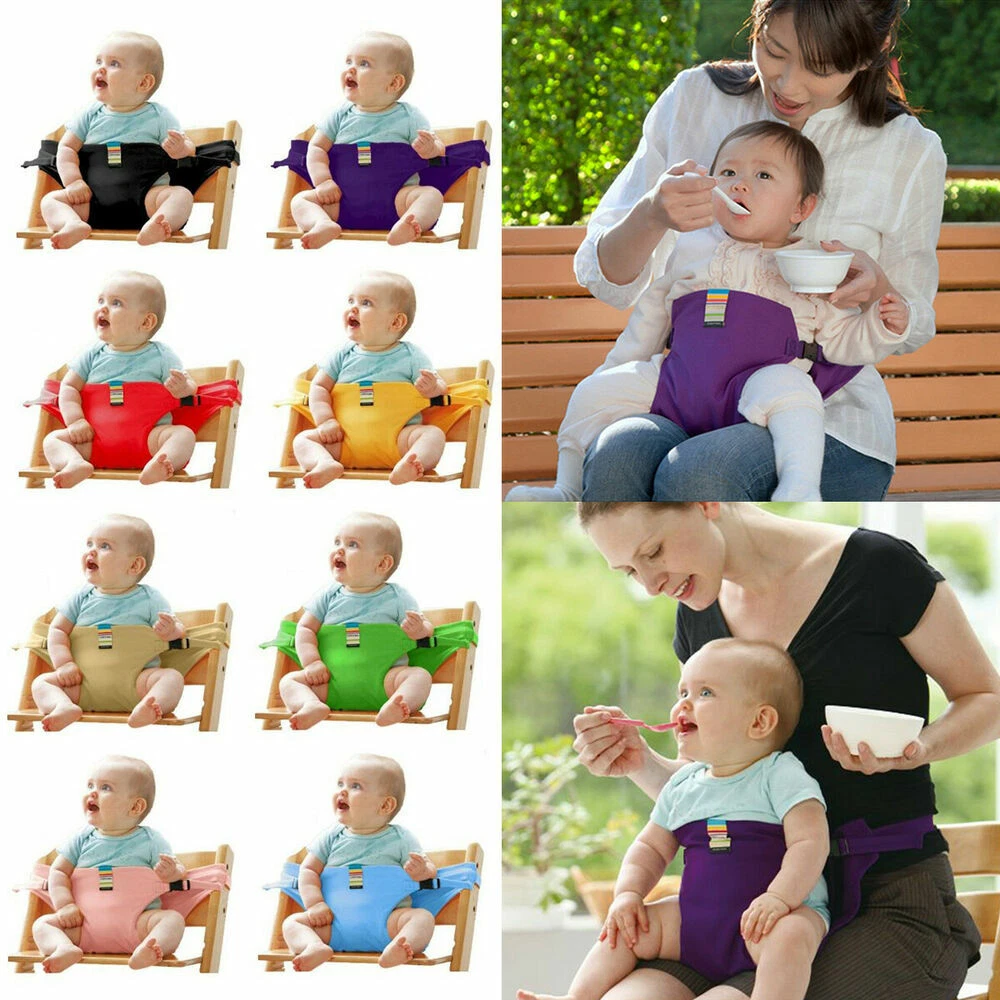 Baby chair safety belt