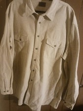90s Vintage St. John's Bay Chamois Thick Flannel Shirt Size 2X Tall Button Up
