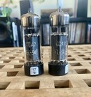 Passendes Paar Ei 6CA7 EL34 Vakuumröhren Jugoslawien Nis Magnovale geschweißte Platte