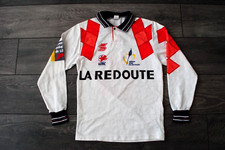 LILLE LOSC 1994-95 HOME KIT FOOTBALL LONGSLEEVE SHIRT JERSEY VINTAGE LA REDOUTE