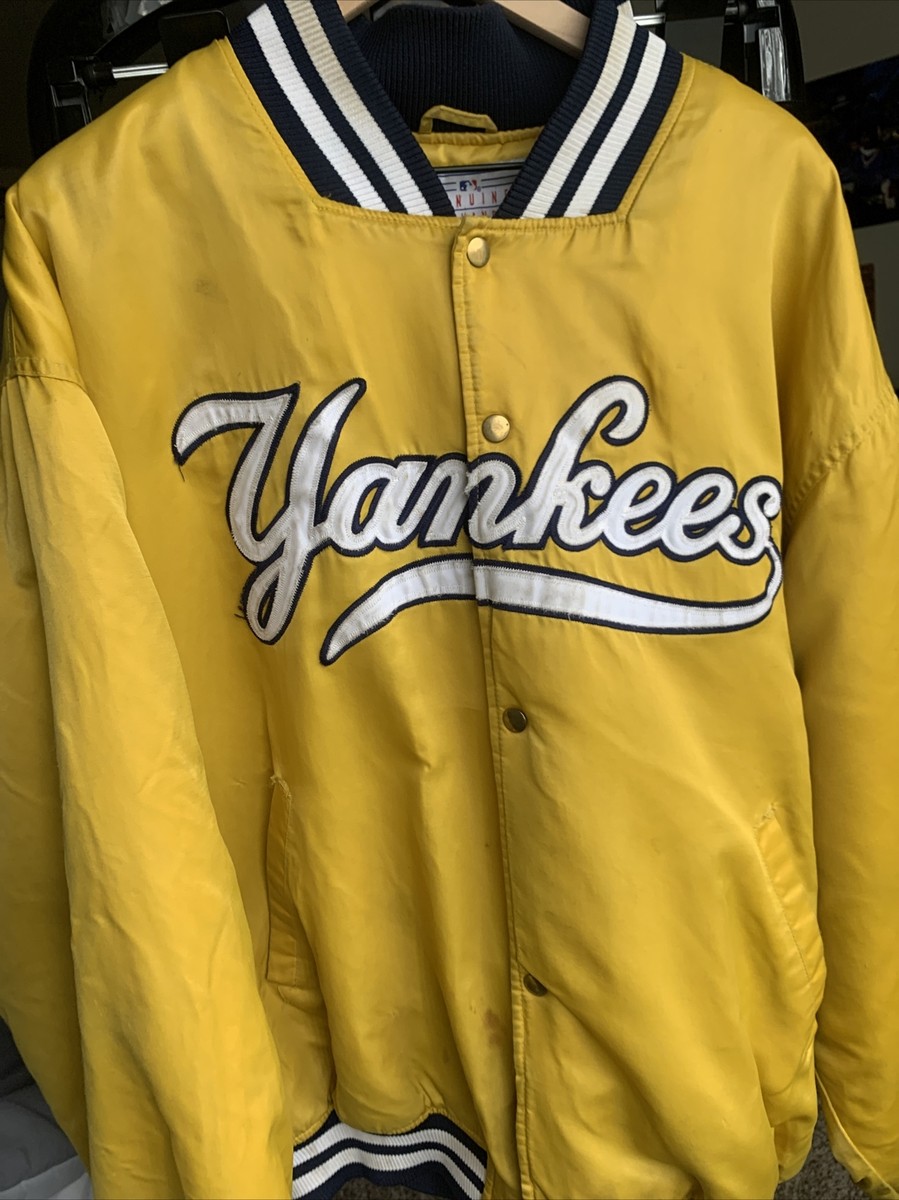 NEW YORK YANKEES STARTER ジャケット Lサイズ　90s ビッグサイズ 90年代 STARTER スターター MLB ニューヨーク