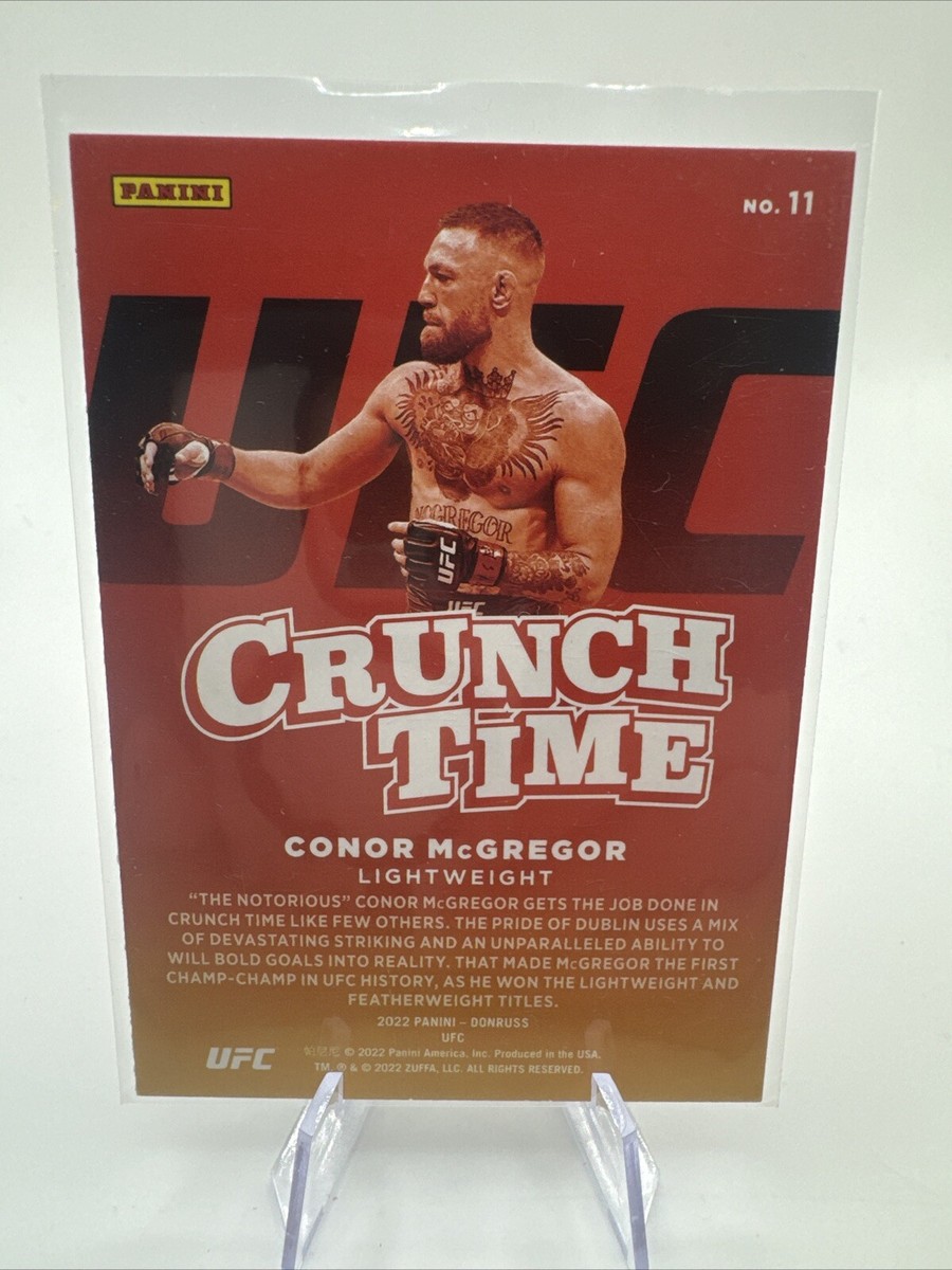 2022 Donruss UFC - Crunch Time #11 Conor McGregor | eBay