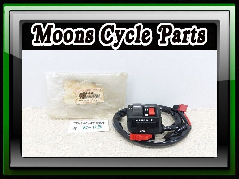 VTG NOS 1984 Kawasaki ZX550 GPZ 550 Left Handlebar Switch VTG NOS 1984 Kawasaki ZX550 GPZ 550 Left Handlebar Switch