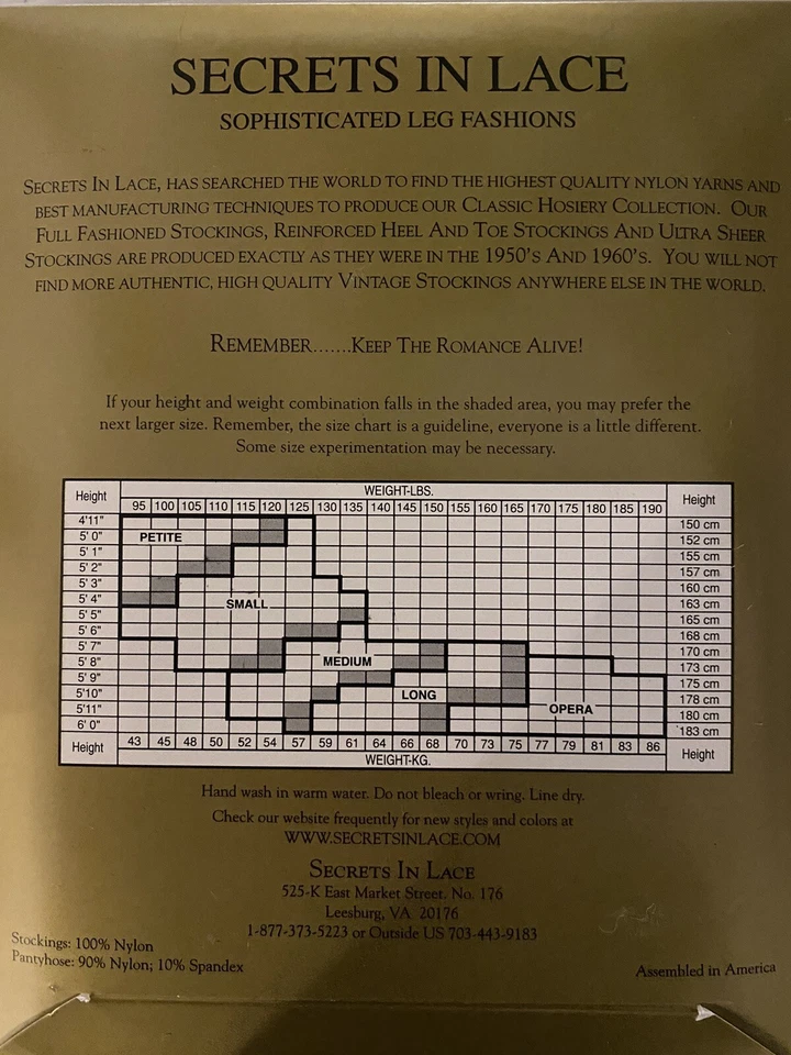 Secrets In Lace #9524 Spitzen Top Thi Hi Strümpfe, schwarz, Gr. Long - Bild 4 von 4