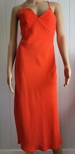 Forever 21 Strap Dress Women's Sleeveless Red Crisscross Back Size S